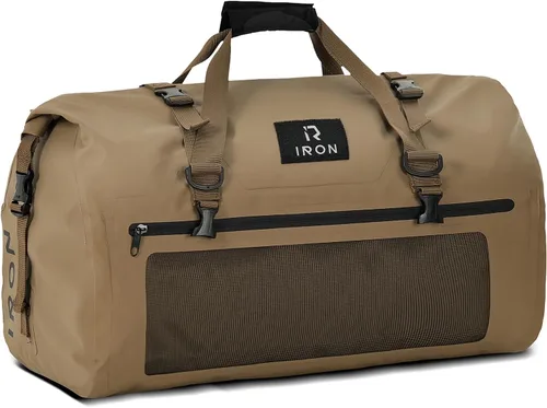 Miniatura 15 de IRON JIA'S Bolsa Seca para Motocicleta – Bolsa de Lona Impermeable y Bolsa Trasera de Equipaje, Bolsas de Sillín con Cierre Superior Enrollable