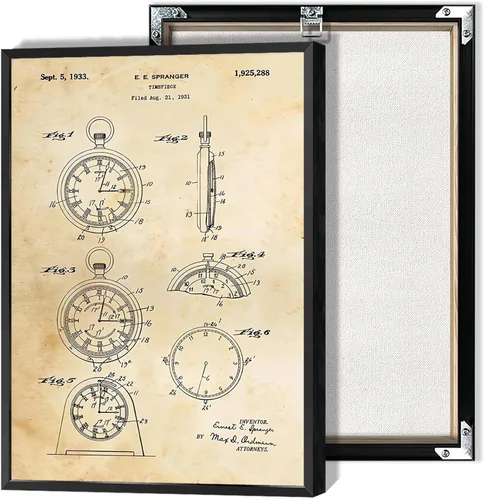 Miniatura 16 de Lienzo con estampado de patente para cámara, arte de pared, póster de dibujo de patente vintage, clásico, fresco, entusiastas de la fotografía