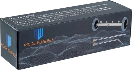 Miniatura 7 de RIDGE WASHER Lavadora a presión para limpieza del chasis, Lavadora a presión de 16 pulgadas para chasis, Lavadora a presión debajo del auto