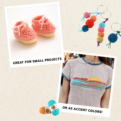 Miniatura 4 de Lion Brand Yarn Paquete de hilo BonBons Brights