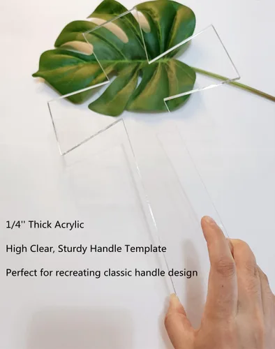 Miniatura 2 de Plantilla de enrutador acrílico con cruz acampanada, plantilla de enrutador de cruz religiosa, plantilla para carpintería o manualidades (modelo 2)