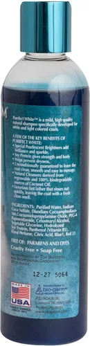 Miniatura 3 de Bio-Groom Purrfect White Cat Shampoo - Champú para mascotas que mejora el color, suministros de baño para gatos, lavado de gatitos, suministros