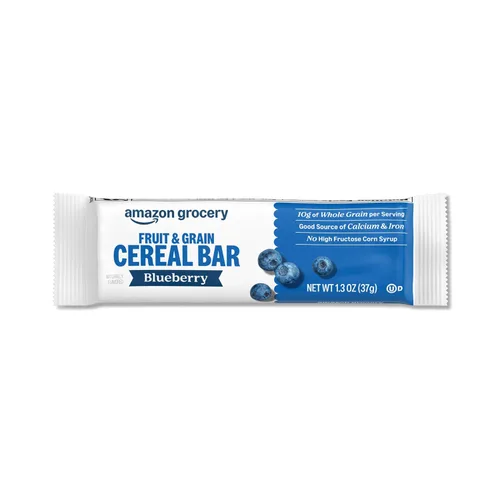 Miniatura 5 de Marca Amazon – Barras de cereales de frutas y cereales Happy Belly, arándanos, 8