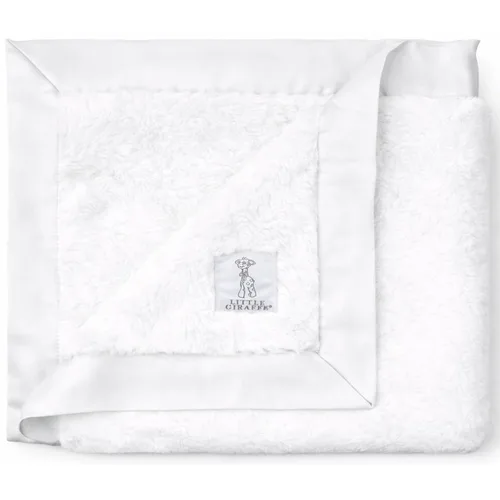 Miniatura 19 de Little Giraffe Manta de bebé – Manta suave de lujo con ribete satinado – Manta para cochecito de bebé – Artículos esenciales para bebé recién nacido