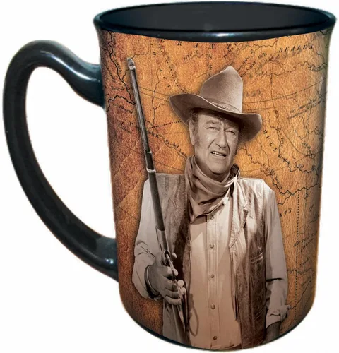 Miniatura 5 de Productos Mid-South Taza John Wayne - 18 oz - Collage en Relieve