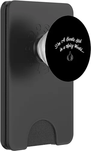 Miniatura 8 de Garlic Girl Lover In A Spicy World Foodie Cooking Chef PopSockets Adhesive PopGrip