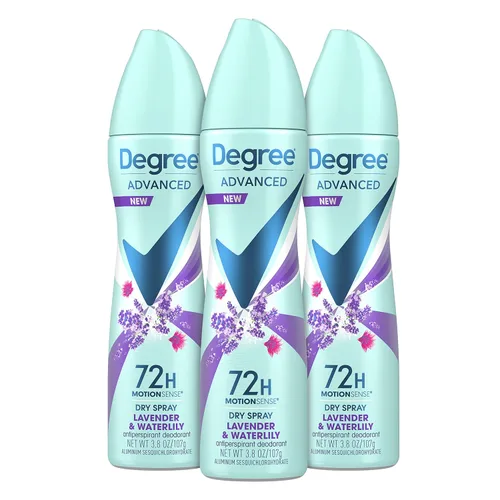 Miniatura 15 de Desodorante antitranspirante Degree para mujer en spray seco Sexy Intrigue, 3.8 onzas (paquete de 4)