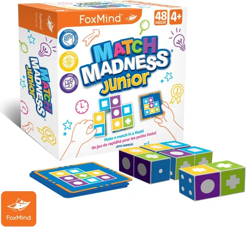 Miniatura 2 de FoxMind Juegos: Match Madness Junior, un juego de rompecabezas a juego de patrones, haz el partido en un flash, desarrolla reconocimiento visual