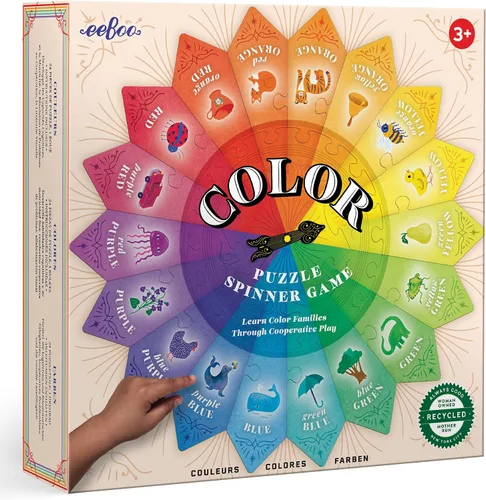 Miniatura 8 de eeBoo Juego de Ruleta Construye un Robot, Combina Números Simples con Diversión, 3 Años en Adelante.