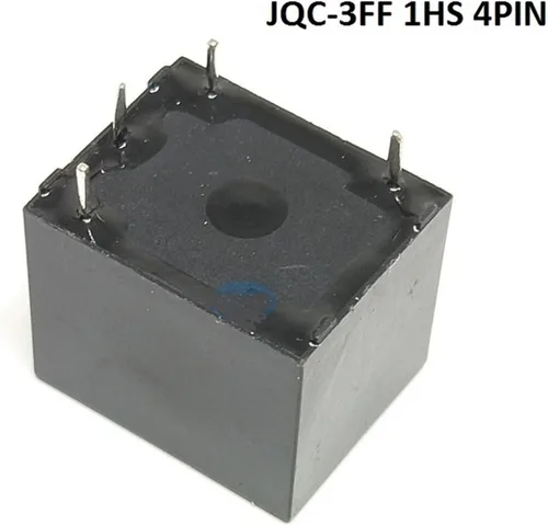 Miniatura 2 de AOKLEY 5 relés HF JQC-3FF-005-1HS JQC-3FF-009-1HS JQC-3FF-012-1HS JQC-3FF-024-1HS 4PIN 15A/125VAC 5V 9V 12V 24V (Talla: JQC-3FF-012-1HS 12V)