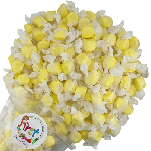 Miniatura 25 de Variedad de caramelos gourmet de agua salada (Patriótico americano rojo blanco azul, 1 libra)