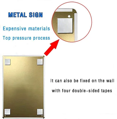 Miniatura 5 de Letrero de metal retro con texto en inglés "Garage Dorm-Amazingly Enough I Dont Give A Shit", divertido letrero para el hogar, cueva, garaje, bar, 11