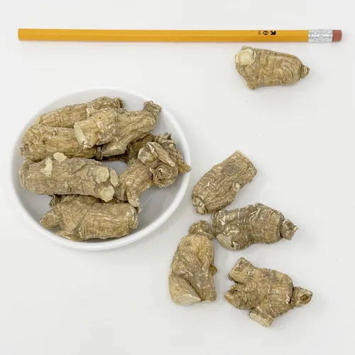 Miniatura 4 de DOL Ginseng americano cultivado a mano Wisconsin American Ginseng Pearl Ginseng en caja. (2 unidades grandes de 4 onzas)