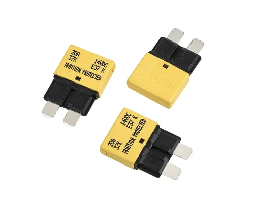 Miniatura 16 de GLOSO Disyuntores ATC/ATO de perfil bajo con reinicio automático E37 (T1) (30A - 3 unidades)