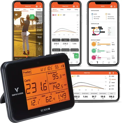 Miniatura 10 de Voice Caddie - Monitor de lanzamiento portátil Swing Caddie