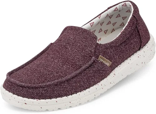 Hey Dude - Mocasines Misty para mujer, zapatos de múltiples colores y tamaños, zapatos para mujer cómodos y ligeros