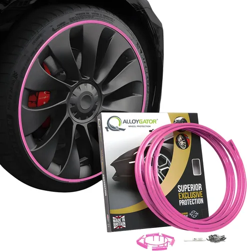 Miniatura 17 de AlloyGator Protector de Llanta Dorado para Ruedas de Automóvil (Se Adapta a Ruedas de 12-24" de Diámetro) - Paquete de 4 Protectores de Rueda