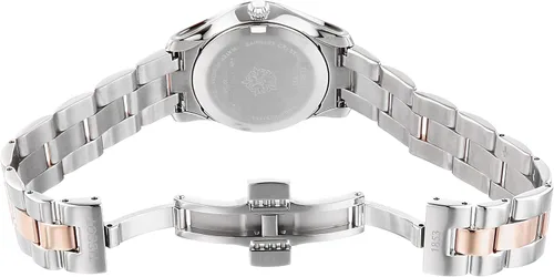 Miniatura 4 de Tissot mujer T-Wave reloj de acero inoxidable vestido gris oro rosa T1122102211301