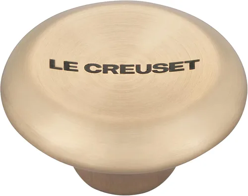 Le Creuset Perilla pequeña distintiva, oro claro Dorado claro