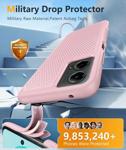 Miniatura 486 de FNTCASE Funda para iPhone 17 Pro: Fundas delgadas translúcidas de color azul claro compatibles con MagSafe, protección completa de la cámara