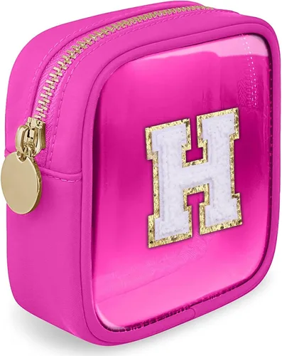 Miniatura 90 de Bolsa de Maquillaje Transparente Pequeña Bolsa de Cosméticos Bolsa de Viaje de Artículos de Aseo Bolsa Transparente con Cremallera Bolso Organizador