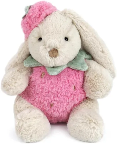 Miniatura 16 de MON AMI Faith Bunny - Animal de peluche de 17 pulgadas para niños y niñas, juguete de peluche suave de conejo crema, compañero para acurrucarse