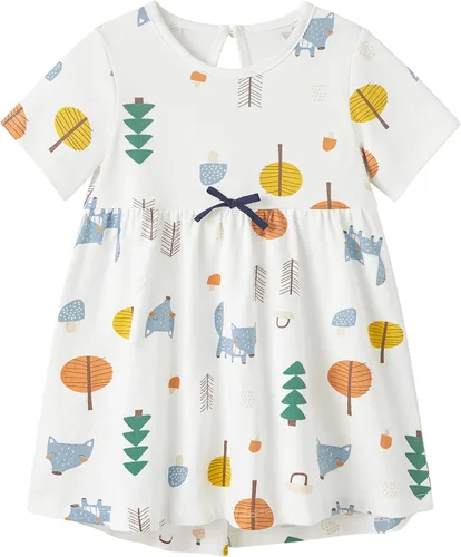 Miniatura 15 de pureborn Vestido de bebé niña 0-24 meses