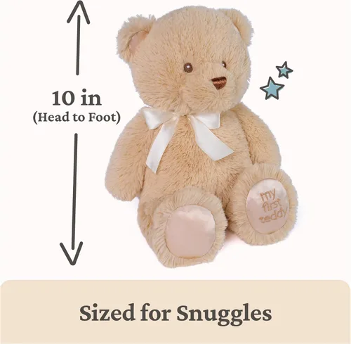 Miniatura 2 de GUND Baby My First Teddy Bear - Peluche de animal ultra suave para bebés y recién nacidos, color bronceado, 10 pulgadas