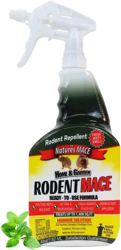 Miniatura 9 de Nature's MACE Repelente de roedores concentrado de 5 galones, cubre 10 acres, repele ratones y ratas, mantiene ratones, ratas y roedores fuera