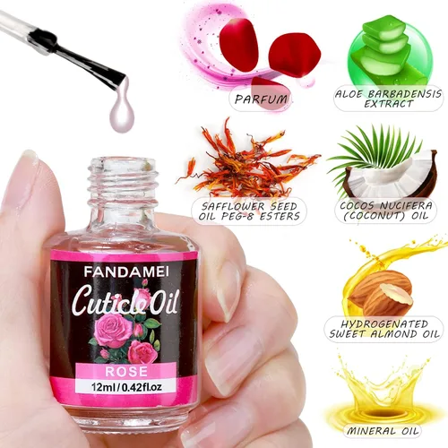 Miniatura 6 de FANDAMEI Limas de uñas y amortiguadores, herramientas de manicura kit de cuidado de uñas con lima de uñas, bloque de pulidor de uñas, cuidado