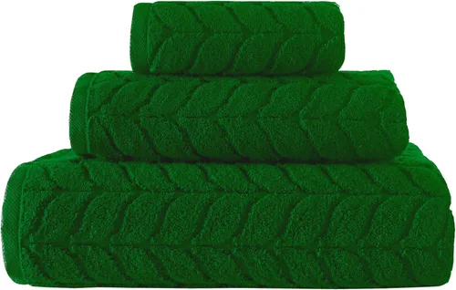 Miniatura 50 de BAGNO MILANO Toallas de baño de algodón turco, toallas de mano, juego de toallas de lujo de felpa suave de la colección jacquard