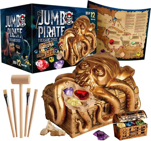Miniatura 9 de Kit de excavación de huevos de dinosaurio, desentierra un huevo de dinosaurio jumbo con 12 juguetes únicos de dinosaurio grandes sorpresa, juguetes