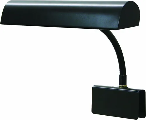 House Of Troy GP14-7 Grand Piano - Lámpara portátil de 14 pulgadas, color negro
