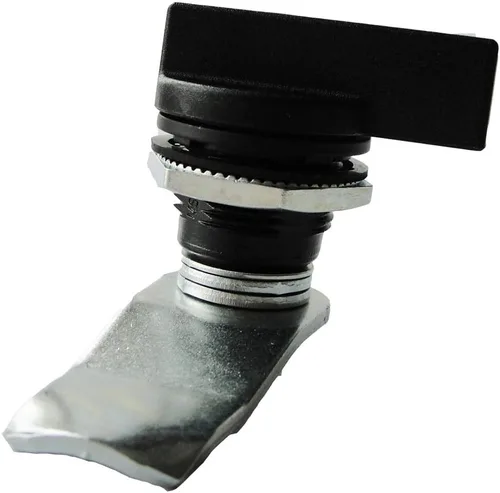 Miniatura 4 de WJSKDQ Cerradura de leva de pulgar compensada accionada por el pulgar, 2 unidades, cerradura de leva negra Negro