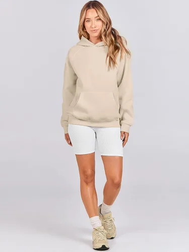Miniatura 148 de ANRABESS - Sudaderas con capucha para mujer, sobre talla, de vellón de manga larga, modelo de 2024, para otoño