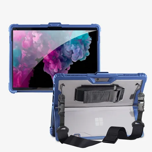 Miniatura 14 de AOAO Funda para Microsoft Surface Go 4/Surface Go 3/Surface Go 2/Surface Go con correa para el hombro, correa de mano, soporte para lápiz stylus