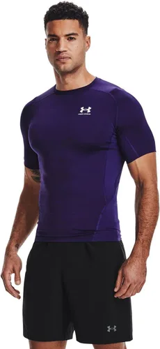 Miniatura 2 de Under Armour HeatGear - Camiseta de compresión de manga corta para hombre