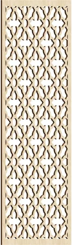 Miniatura 176 de Madison Paneles de pared decorativos de madera con calado, 9 3/8 pulgadas de ancho x 24 3/8 pulgadas de alto x 3/8 de alto, roble rojo rojo (Red Oak)
