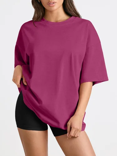 Miniatura 220 de Trendy Queen - Camisetas de entrenamiento de moda para mujer, camisetas atléticas de manga corta para verano y primavera, disponibles en tallas