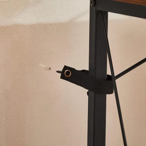 Miniatura 6 de VECELO Mesa consola de 71 pulgadas con 2 salidas y 2 puertos USB, muebles de entrada con cable de alimentación de 9.8 pies de largo, deflector