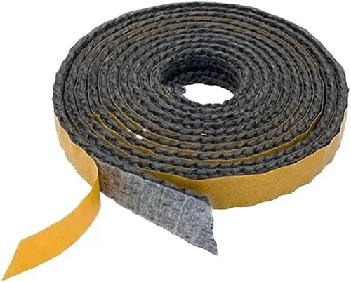 Miniatura 2 de Junta Puerta Estufa Cuerda De Vidrio Autoadhesiva para Chimenea, Cinta De Sellado para Chimenea, Junta De Repuesto, 2M, Junta De Cuerda 15X2mm