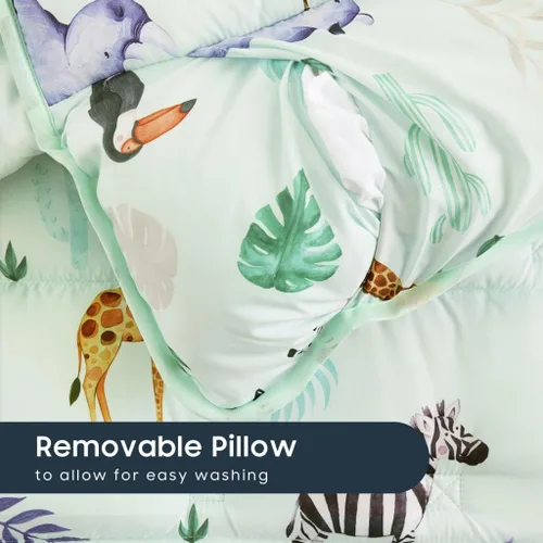 Miniatura 4 de Wake In Cloud - Tapete para siesta para niños pequeños con almohada y manta, para niños y niñas en jardín de infantes, guardería, preescolar