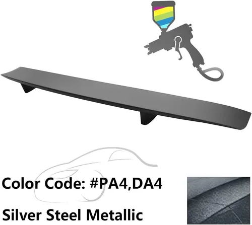 Miniatura 2 de IKON MOTORSPORTS, Alerón de maletero compatible con Dodge Charger 2006-2010, tapa trasera del maletero, alerón, labio de ala de plástico ABS pintado
