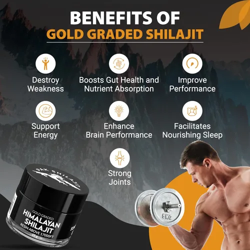 Miniatura 2 de Resina de Shilajit del Himalaya Puro 45 Días Seco al Sol y Grado Oro de Shilajit por Encima de 17000 Pies Purificado y Orgánico, Más de 85