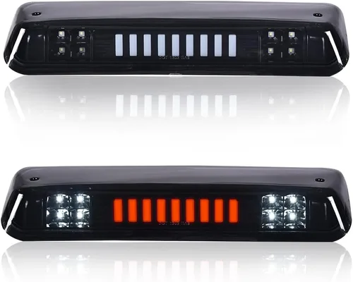 Miniatura 16 de PIT66 3ª Luz de Freno LED, Compatible con Chevy Silverado 2014-2018/Compatible con GMC Sierra 1500 2500HD 3500HD 2014-2018 Luz de Parada Trasera
