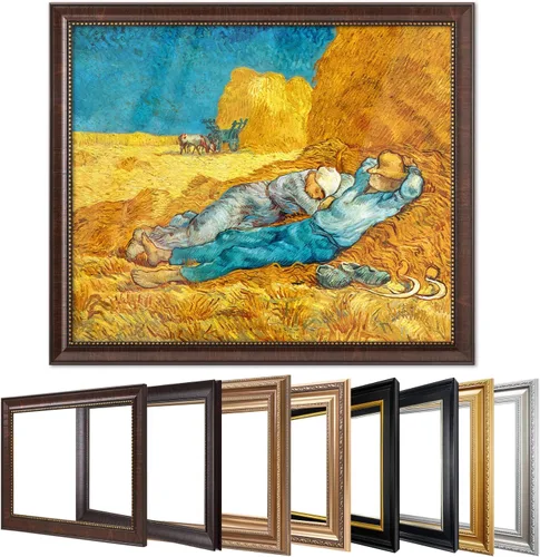 Miniatura 39 de DECORARTS - Serie de pinturas enmarcadas de Vincent Van Gogh (favoritos) – impresión giclée de arte en lienzo.