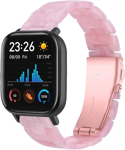 Miniatura 18 de FitTurn Bandas de resina compatibles con Amazfit Bip 6/Bip 5/Pace/Cheetah/Stratos 2 3/GTR 4/GTR 3/GTR 3 Pro/GTR 2/GTR 2e/GTR 1.850 in Reloj