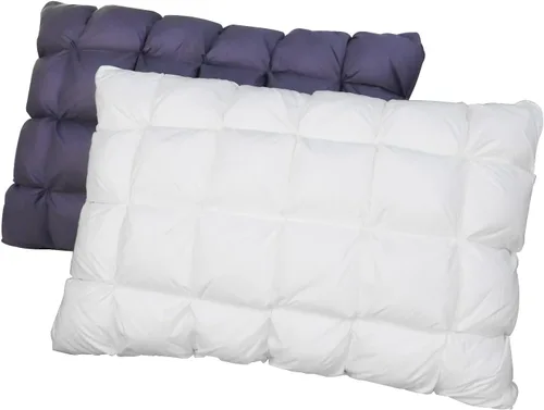Miniatura 4 de YOUR MOON Soporte Almohada Suave Tamaño Queen Blanco y Gris