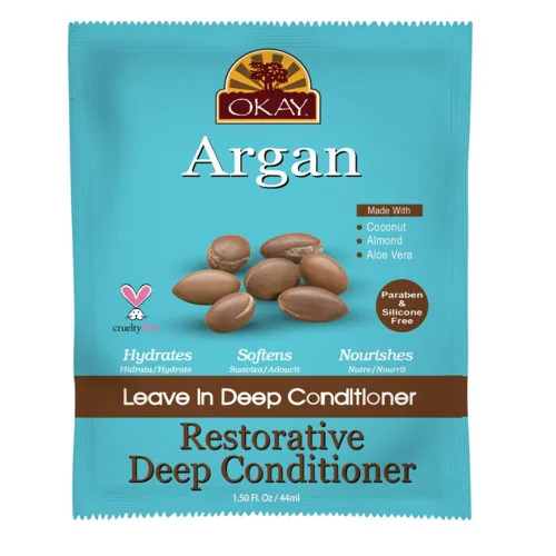 Miniatura 15 de Okay Roots Therapy Biotina Argán Coco Tratamiento Intenso Profesional para el cabello, 6 onzas