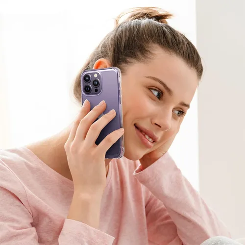 Miniatura 9 de Mkeke Funda transparente para iPhone 14 Pro, protección de grado militar, no amarillea, a prueba de golpes, de acrílico, para Apple iPhone 14 Pro
